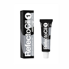 Load image into Gallery viewer, Refectocil nr.1 eyelash color BLACK 15ml