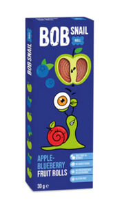 BOB SNAIL FRUIT ROLL, apple-blueberry, 30gr
