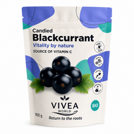 VIVEA candied BLACKCURRANT 100gr