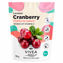 Load image into Gallery viewer, VIVEA candied CRANBERRY 100gr