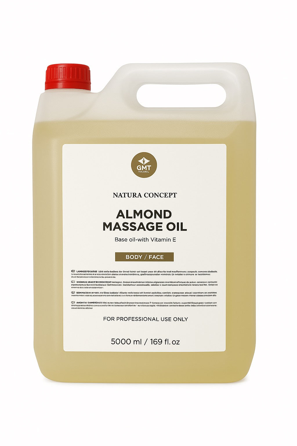 GMT almond natural massage oil 5L