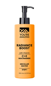GMT RADIANCE boost Micellar Water, 200ml