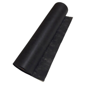 BF FLIZELIN bed sheets in roll, perforated, 80cmx150cm, 75 sheets, BLACK