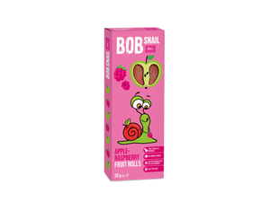BOB SNAIL FRUIT ROLL, apple-raspberry, 30gr