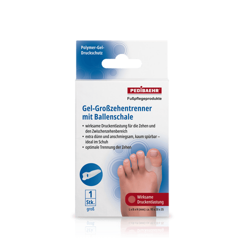 PEDIBAEHR big toe separator w/bunion protection, 1 piece
