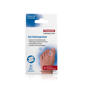 PEDIBAEHR gel toe separator, medium/large (4pcs.)