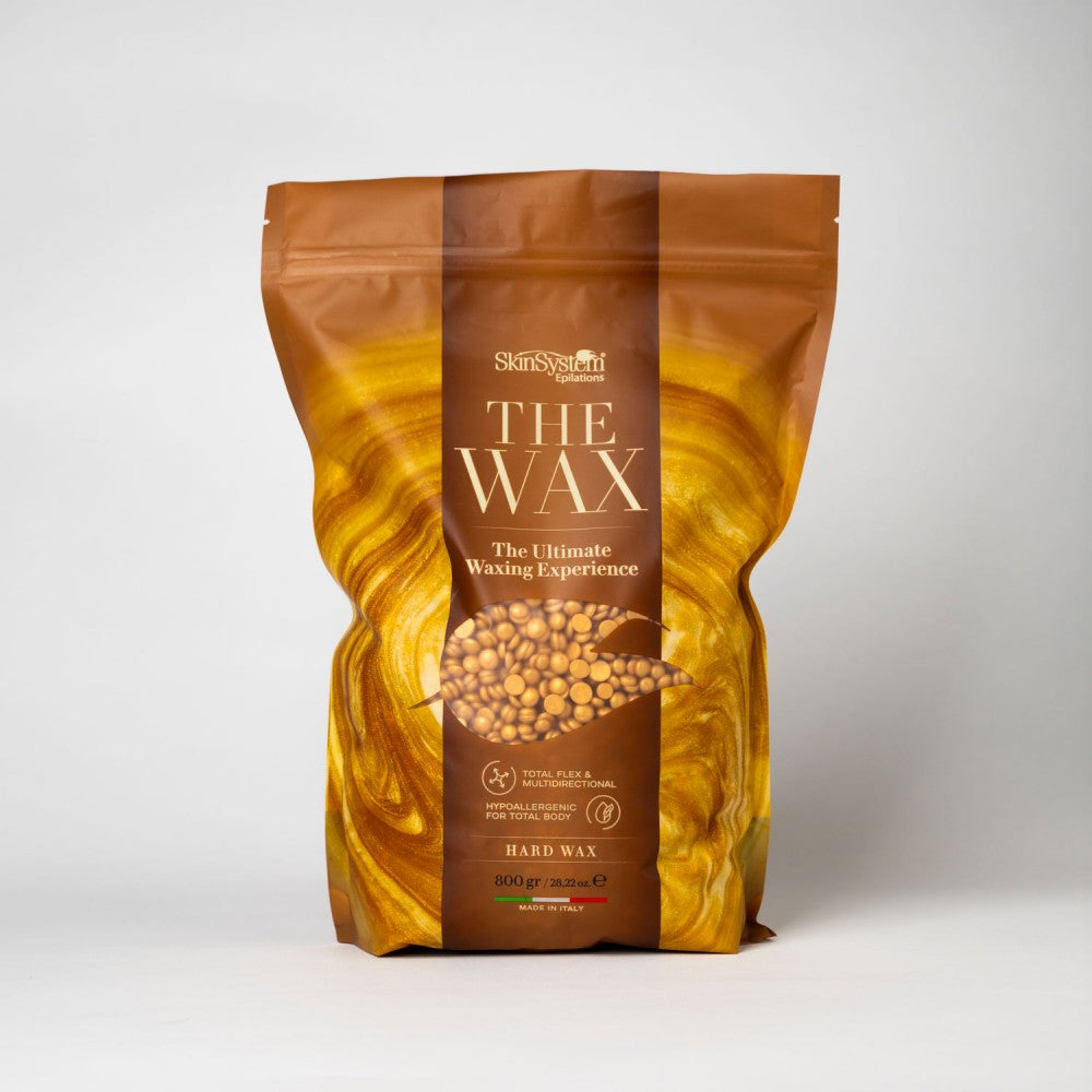 BF SKINSYSTEM GOLD elastic hot wax in pebbles, 800gr