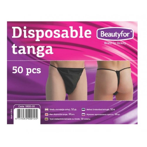 BF DISPOSABLE MEN G-STRINGS, 50 pieces