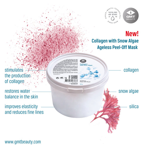 GMT COLLAGEN with Snow Algae Ageless Peel-Off Mask 200gr