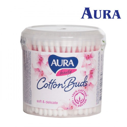 BF AURA BEAUTY COTTON BUDS IN A BOX 200PCS.