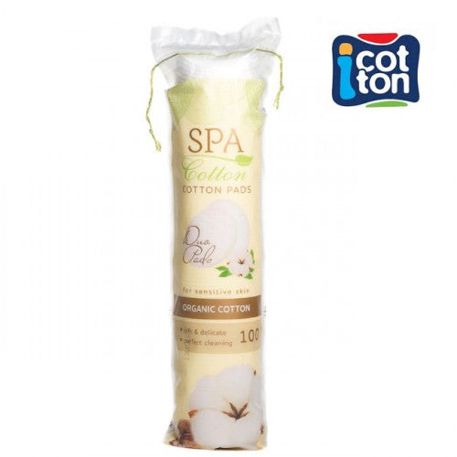 BF SPA ORGANIC COTTON PADS, 100P.