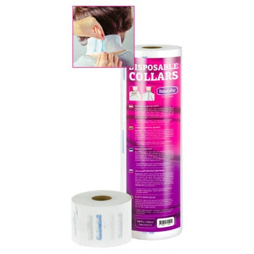 BF DISPOSABLE NECK COLLARS, 100p, in roll (5 rolls/pack)