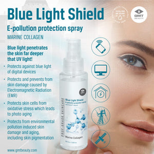 GMT Blue light shield – E-pollution protection spray for skin and hair 100ML