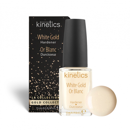 KINETICS NAIL HARDENER WHITE GOLD 15ML