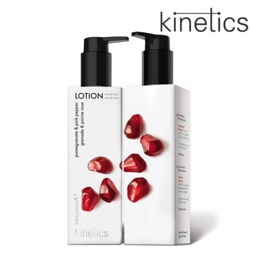 KINETICS HANDS&BODY POMEGRANATE & PINK PEPPER LOTION, 250ml