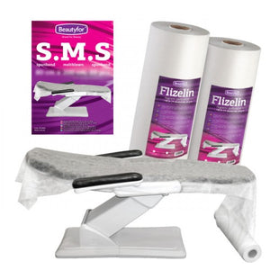 BF FLIZELIN bed sheets in ROLL, perforated, 80cmx150cm, 75sheets